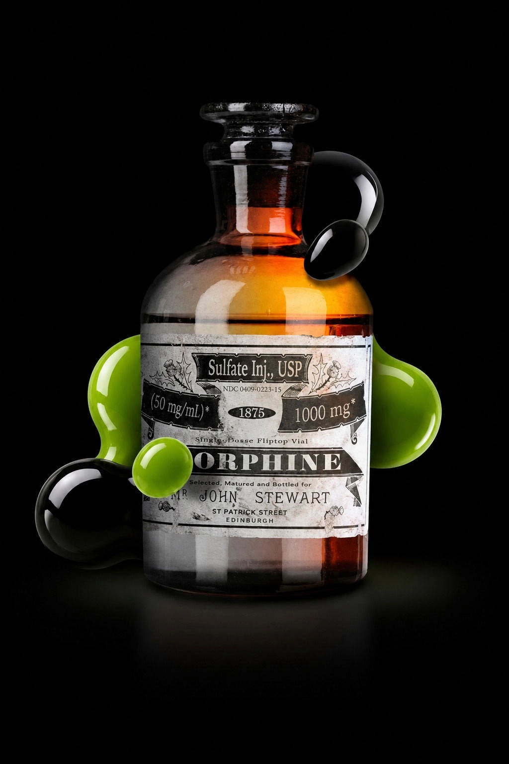 Morfina botella